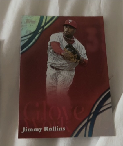 2026 Topps Series 2 #GW-5 Jimmy Rollins Glove Work — front