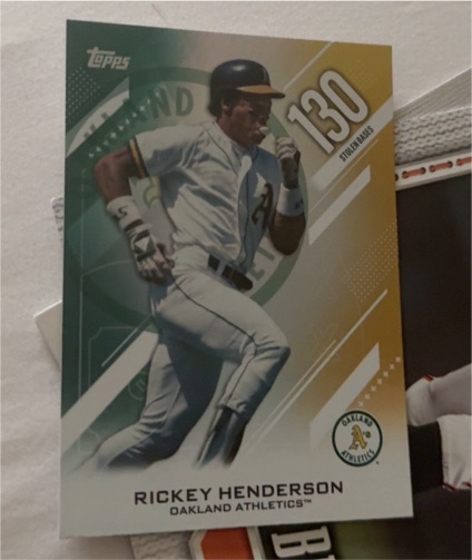 2026 Topps Series 2 #CN-2 Rickey Henderson — front