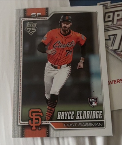 2026 Topps Series 2 #406 Bryce Eldridge — front