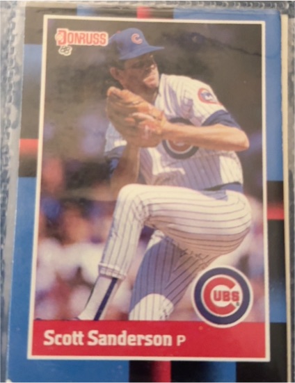 1988 Donruss #646 Scott Sanderson — front