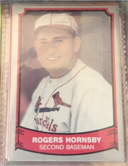 1989 Pacific Baseball Legends 2nd Series #148 Rogers Hornsby — front