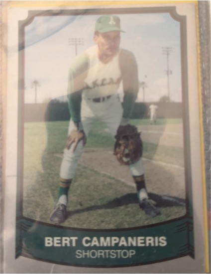 1989 Pacific Baseball Legends 2nd Series #157 Bert Campaneris — front