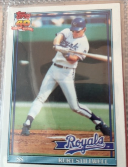 1991 Topps #478 Kurt Stillwell — front