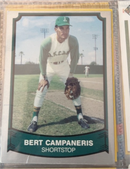 1989 Pacific Legends II #157 Bert Campaneris — front