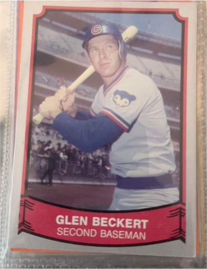 1989 Pacific Baseball Legends #142 Glen Beckert — front