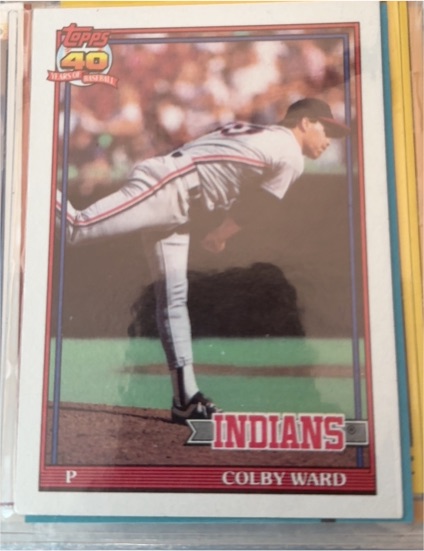 1991 Topps #31 Colby Ward — front