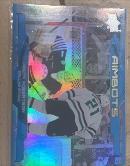 2024-25 Upper Deck Series 1 #AB-13 Jason Robertson Aimbots — front