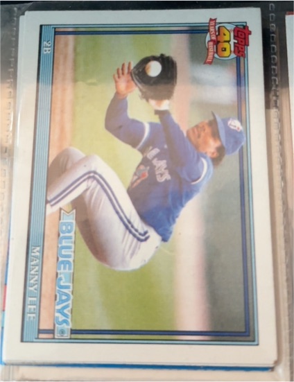 1991 Topps #297 Manny Lee — front