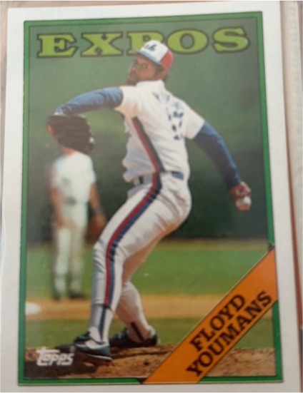 1988 Topps #365 Floyd Youmans — front
