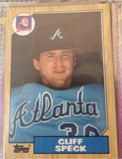 1987 Topps #269 Cliff Speck — front