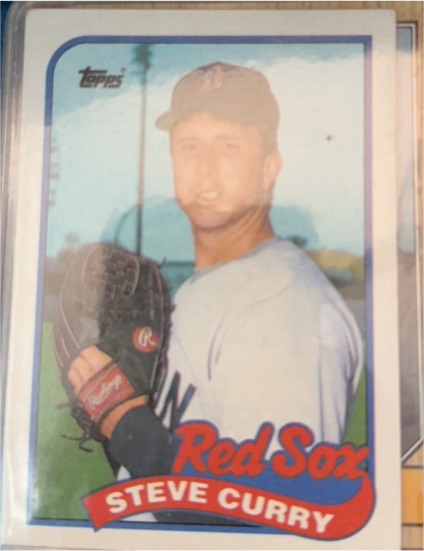 1989 Topps #471 Steve Curry — front