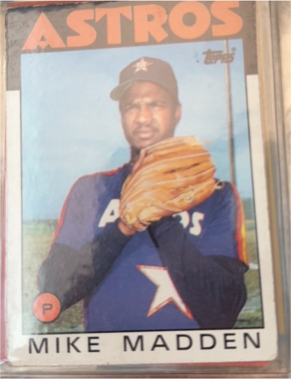 1986 Topps #691 Mike Madden — front