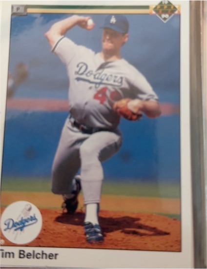 1990 Upper Deck #547 Tim Belcher — front