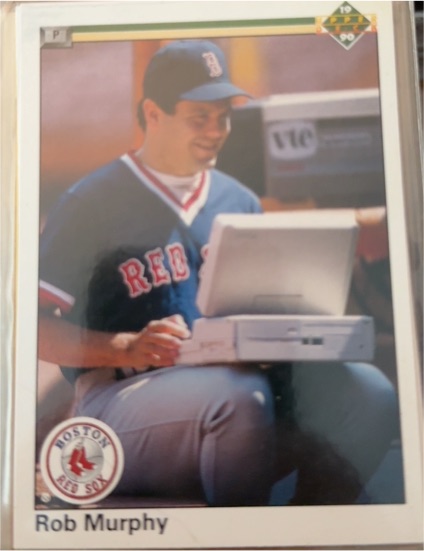 1990 Upper Deck #461 Rob Murphy Boston Red Sox — front