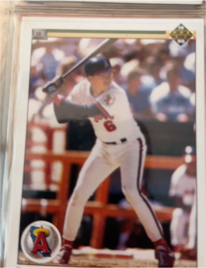 1989 Upper Deck #668 Wally Joyner — front