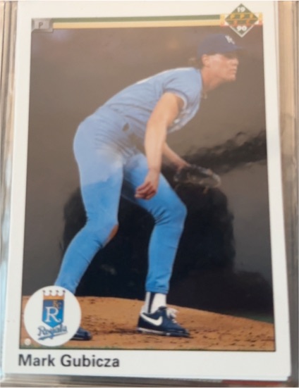 1990 Upper Deck #676 Mark Gubicza — front