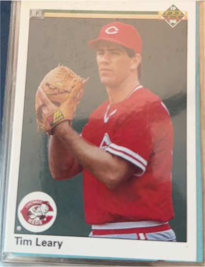 1990 Upper Deck #662 Tim Leary — front