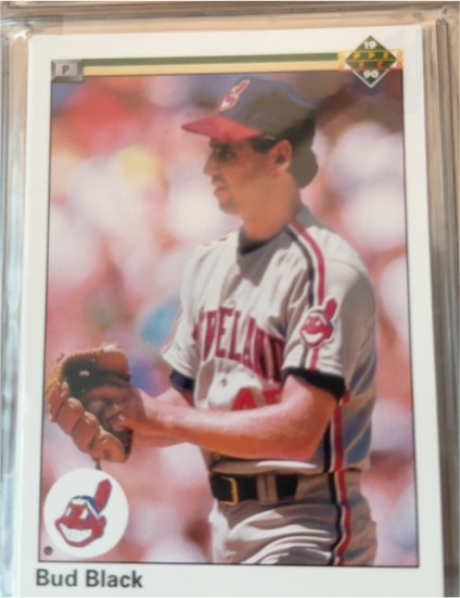 1990 Upper Deck #498 Bud Black — front