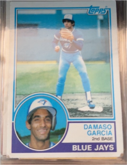 1983 Topps #222 Damaso Garcia — front