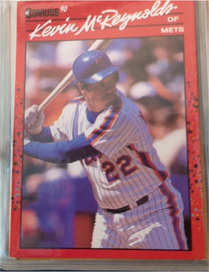 1990 Donruss #218 Kevin McReynolds — front