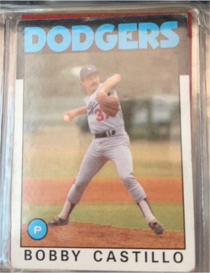 1986 Topps #252 Bobby Castillo — front