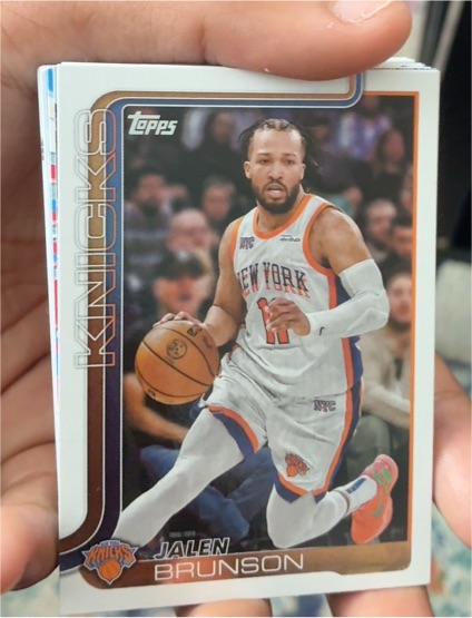 2025-26 Topps #14 Jalen Brunson — front