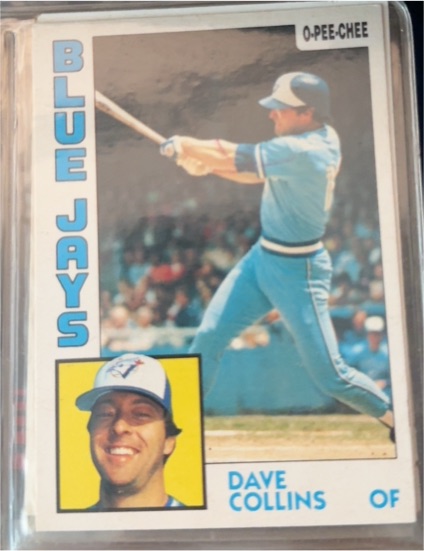 1984 O-Pee-Chee #38 Dave Collins — front