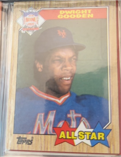 1987 Topps #603 Dwight Gooden All-Star — front