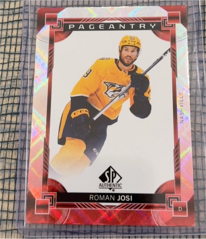 2024-25 Upper Deck SP Authentic Pageantry #P-64 Roman Josi — front