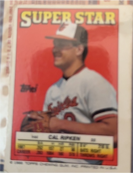 1988 Topps #44 Cal Ripken Jr. — front