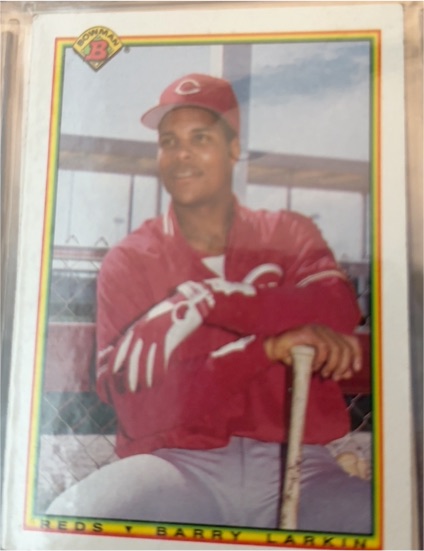 1990 Bowman #50 Barry Larkin — front