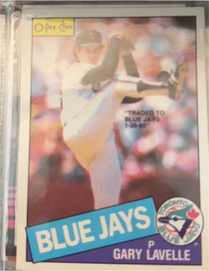 1985 O-Pee-Chee #2 Gary Lavelle — front