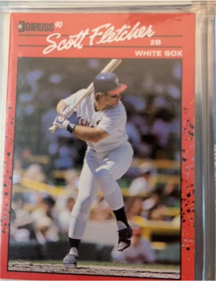 1990 Donruss #455 Scott Fletcher — front