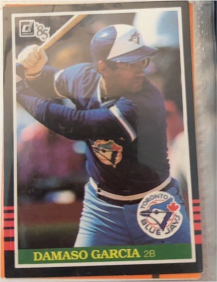 1985 Donruss #315 Damaso Garcia — front