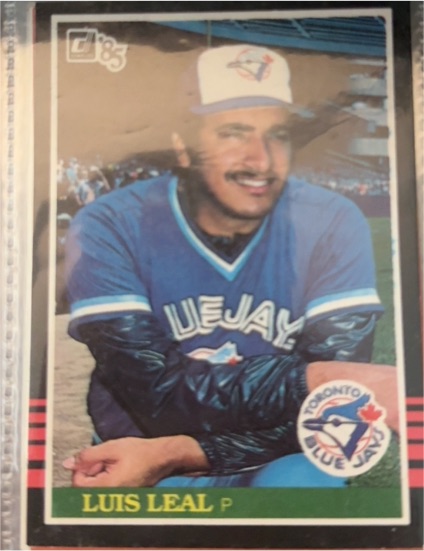 1985 Donruss #317 Luis Leal — front