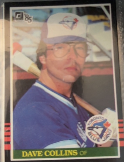 1985 Donruss #241 Dave Collins — front