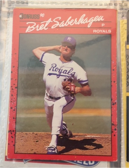 1990 Donruss #89 Bret Saberhagen — front