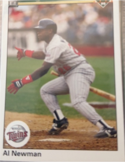 1990 Upper Deck #199 Al Newman — front