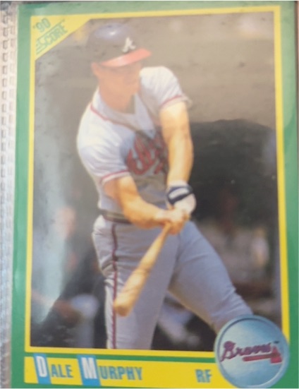 1990 Score #66 Dale Murphy — front