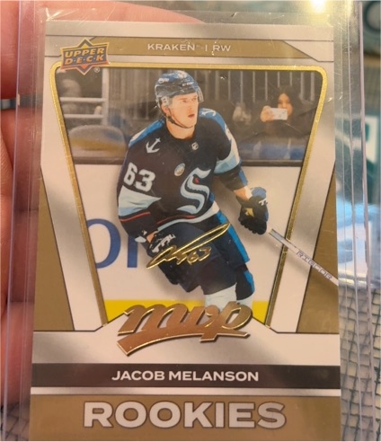 2025-26 Upper Deck MVP Rookies #241 Jacob Melanson — front