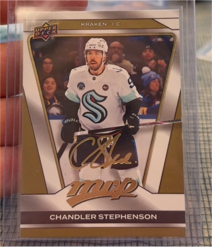 2025-26 Upper Deck MVP #162 Chandler Stephenson — front