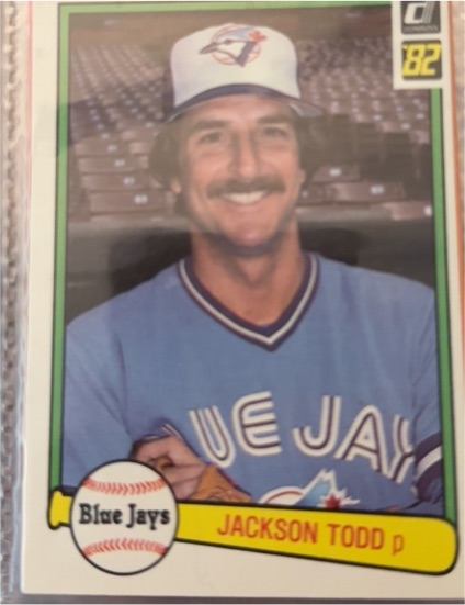 1982 Donruss #178 Jackson Todd — front