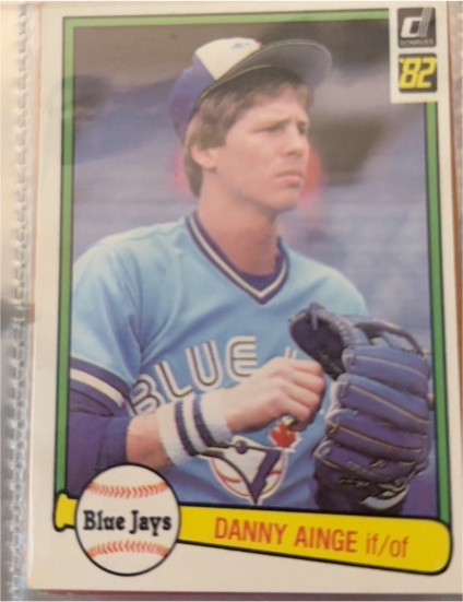 1982 Donruss #638 Danny Ainge — front