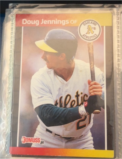1989 Donruss #505 Doug Jennings — front