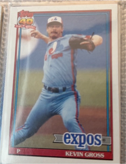 1991 Topps #674 Kevin Gross — front