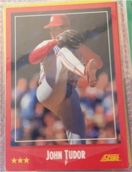 1988 Score #275 John Tudor — front