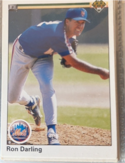 1990 Upper Deck #241 Ron Darling — front