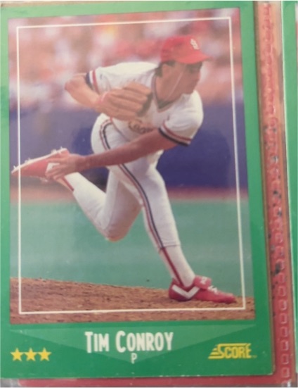 1988 Score #384 Tim Conroy — front