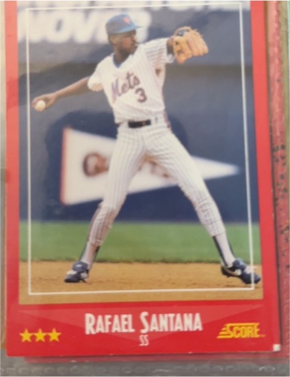 1988 Score #316 Rafael Santana — front
