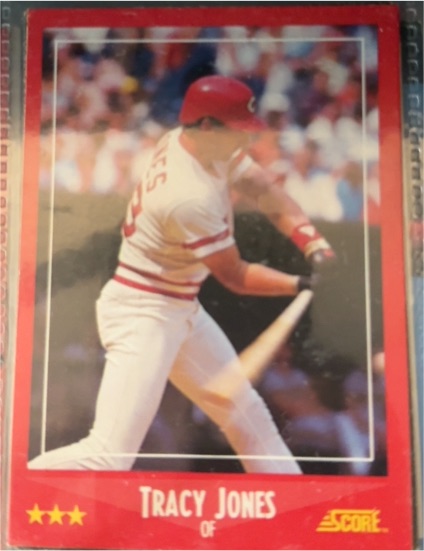 1988 Score #326 Tracy Jones — front
